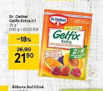 Tesco Dr. oetker gelfix extra 2:1 nabídka
