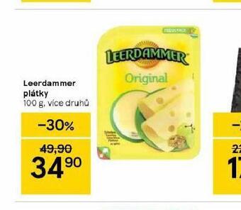 Tesco Leerdammer plátky nabídka