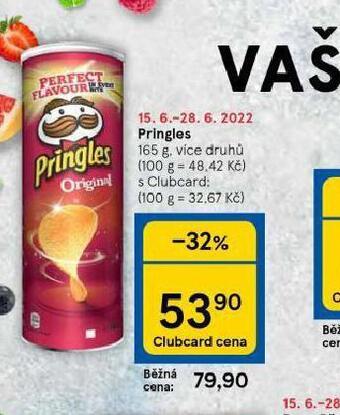 Tesco Pringles nabídka
