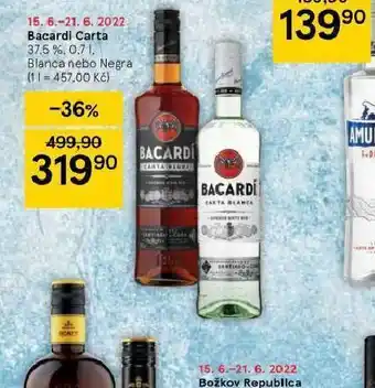 Bacardi carta