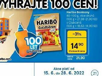 Tesco Haribo bonbony nabídka
