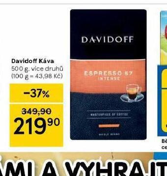 Tesco Davidoff káva nabídka
