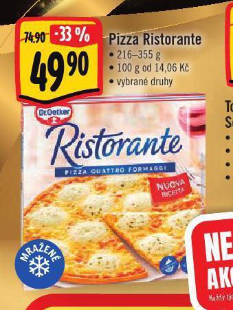 Jip Pizza ristorante nabídka