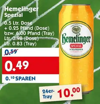 Hol'ab Getränkemarkt Hemelinger Spezial 0,5L Angebot