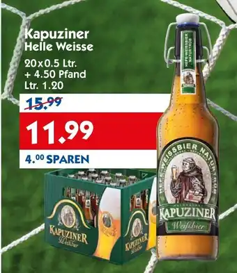 Hol'ab Getränkemarkt Kapuziner Helle Weisse 20x0,5L Angebot