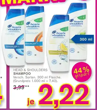 KODi Head & Shoulders Shampoo 300ml Angebot