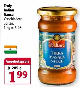 Globus Truly Indian Sauce 285g Angebot