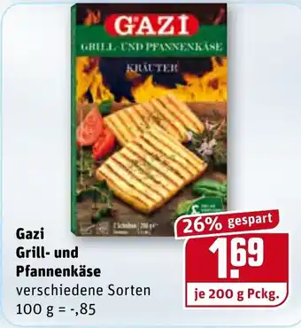 REWE Center Gazi Grill und Pfannenkäse 200g Angebot