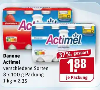 REWE Center Danone Actimel 8x100g Angebot