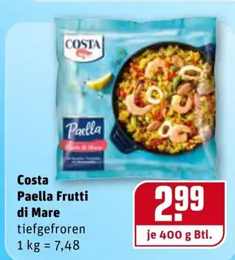 REWE Center Costa Paella Frutti di Mare 400g Angebot