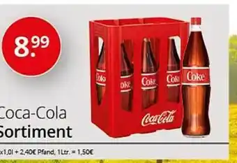 Sagasser Coca-cola Sortiment Angebot