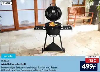 Aldi Süd Meateor Metall Kamado Grill Angebot