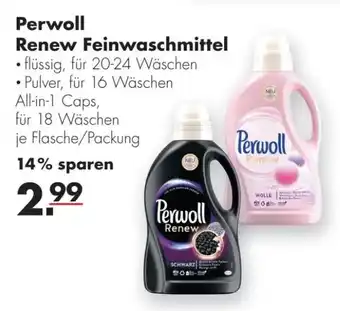 Handelshof Perwoll Renew Feinwaschmittel Angebot