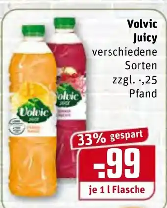 REWE Center Volvic Juicy 1L Angebot