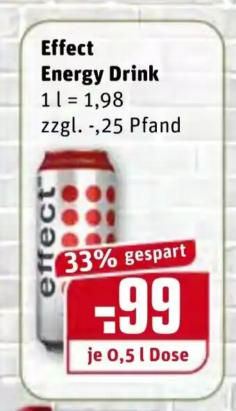 REWE Center Effect Energy Drink 0,5 L Angebot