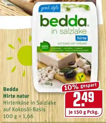 REWE Center Bedda Hirte natur 150g Angebot