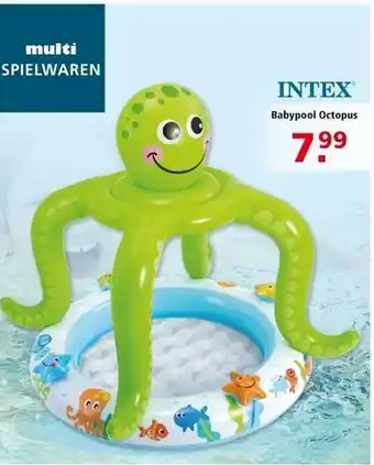 Multi Markt Intex Babypool Octopus Angebot