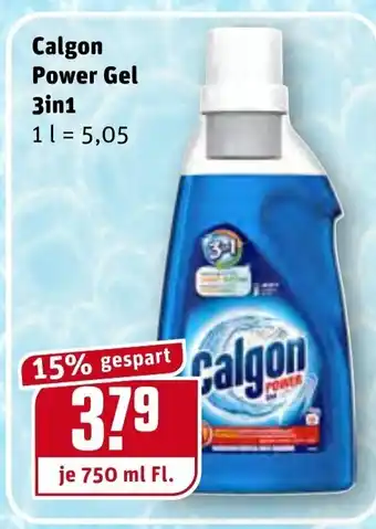 REWE Center Calgon Power Gel 3in1, 750ml Angebot