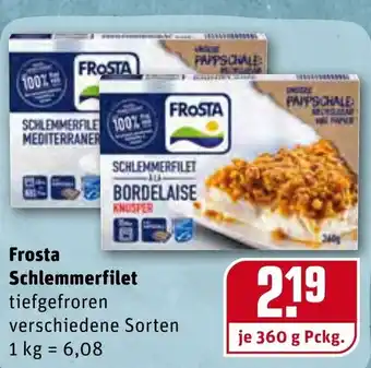 REWE Center Frosta Schlemmerfilet 360g Angebot