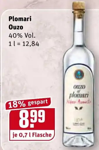 REWE Center Plomari Ouzo 0,7L Angebot