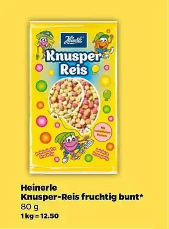 NETTO Heinerle Knusper-reis Fruchtig Bunt Angebot