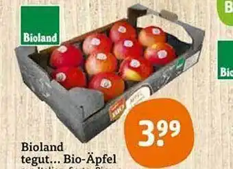 tegut Bioland Bio-äpfel Angebot