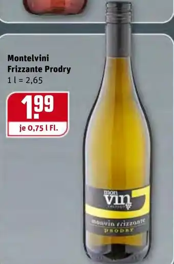 REWE Center Montelvini Frizzante Prodry 0,75L Angebot