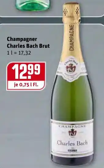 REWE Center Champagner Charles Bach Brut 0,75L Angebot