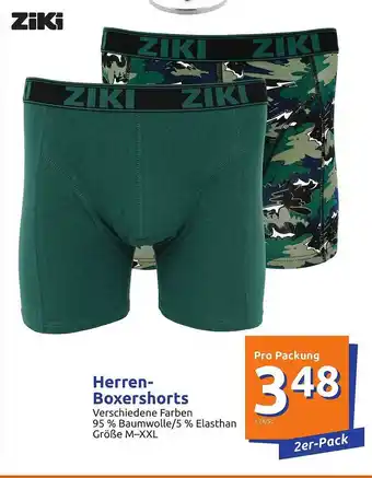 Action Herrenboxershorts Angebot