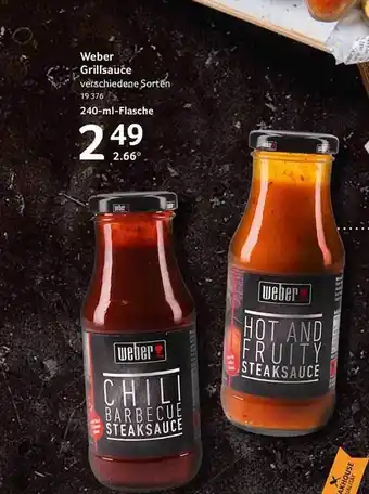 Selgros Weber Grillsauce Angebot