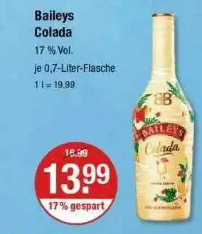 V Markt Baileys Colada Angebot