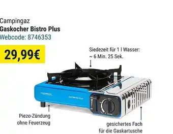 Decathlon Campingaz Gaskocher Bistro Plus Angebot