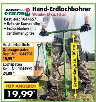 Norma24 Power Garden Hand-erdlochbohrer Angebot