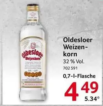 Selgros Oldesloer Weizenkorn Angebot