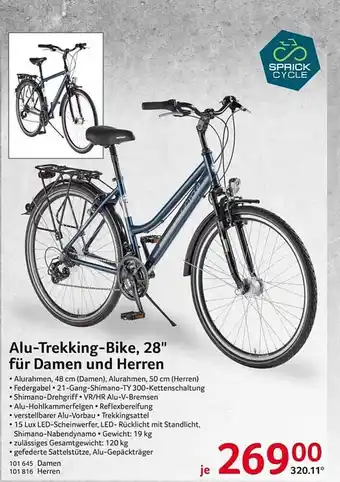 Selgros Alu-trekking-bike, 28 Angebot