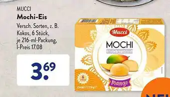 Aldi Süd Mucci Mochi-eis Angebot