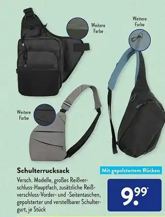 Aldi Süd Schulterrucksack Angebot