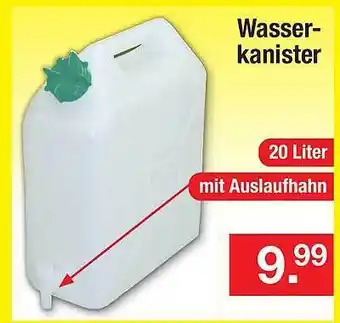 Zimmermann Wasser-kanister Angebot