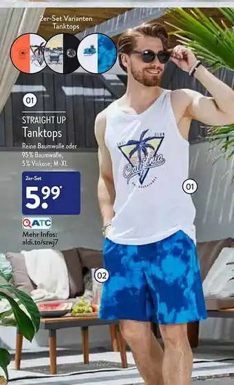 Aldi Nord Straight Up Tanktops Angebot