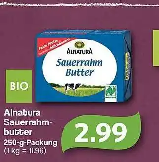 Famila Nord West Alnatura Suaerrahm-butter Angebot