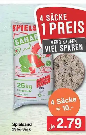 Famila Nord West Spielsand Angebot