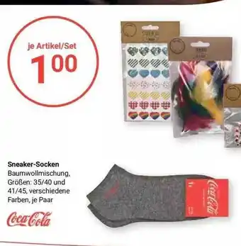 Globus Sneaker-socken Coca-cola Angebot