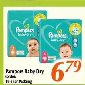 inkoop Pampers Baby Dry Angebot