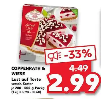 Kaufland Coppenrath & Wiese Lust Auf Torte Versch. Sorten Angebot
