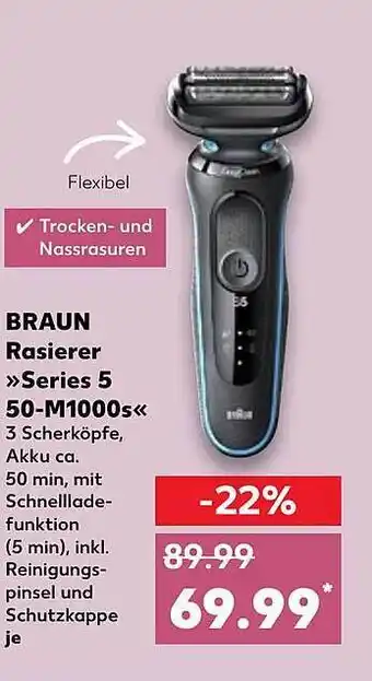 Kaufland Braun Rasierer »serie 5 50-m1000s« Angebot