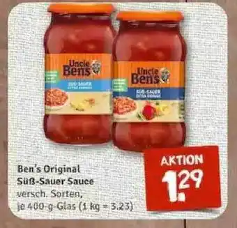 nahkauf Ben's Original Süß-sauer Sauce Angebot