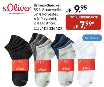 Galeria s.Oliver Unisex Sneaker Angebot