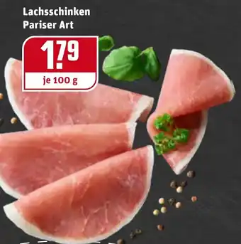REWE Lachsschinken Pariser Art 100g Angebot