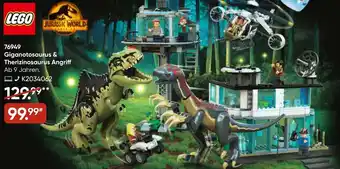 Galeria Lego 76949 Giganotosaurus & Therizinosaurus Angriff Angebot