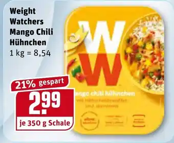 REWE Weight Watchers Mango Chili Hühnchen 350g Angebot